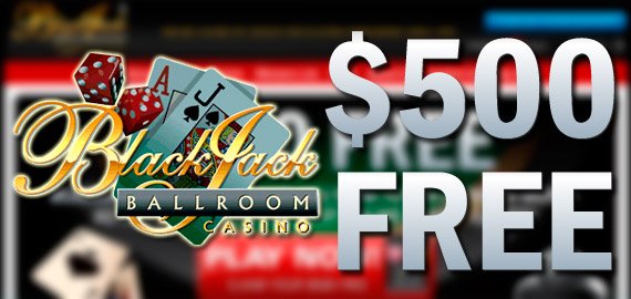 $500 PERCUMA di Blackjack Ballroom