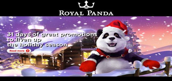 Royal Panda Christmas Casino Calendar
