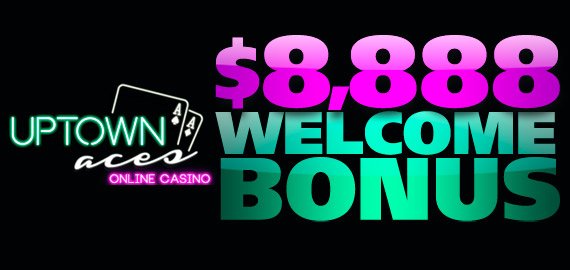 $8,888 Welcome Bonus Pack from Uptown Aces Casino