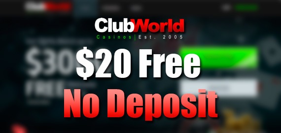 club world casino no deposit bonus