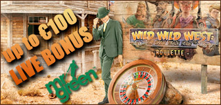 mr green casino live wild wild west roulette bonus