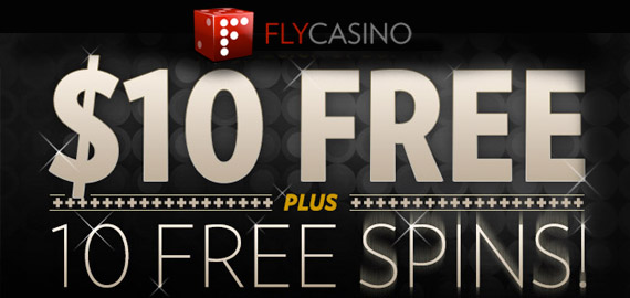 $10 FREE + 10 FREE SPINS Welcome Bonus from Fly Casino