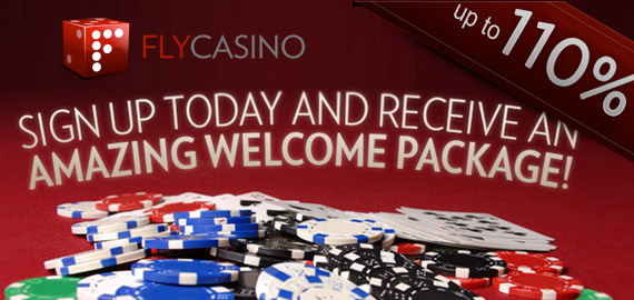 Triple Welcome Package from Fly Casino