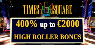 timessquare casino high roller welcome