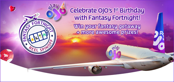 Fantasy Fortnight Reel Spinoff Tournament Bonus from Play OJO Casino