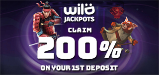 wild jackpots casino first deposit bonus